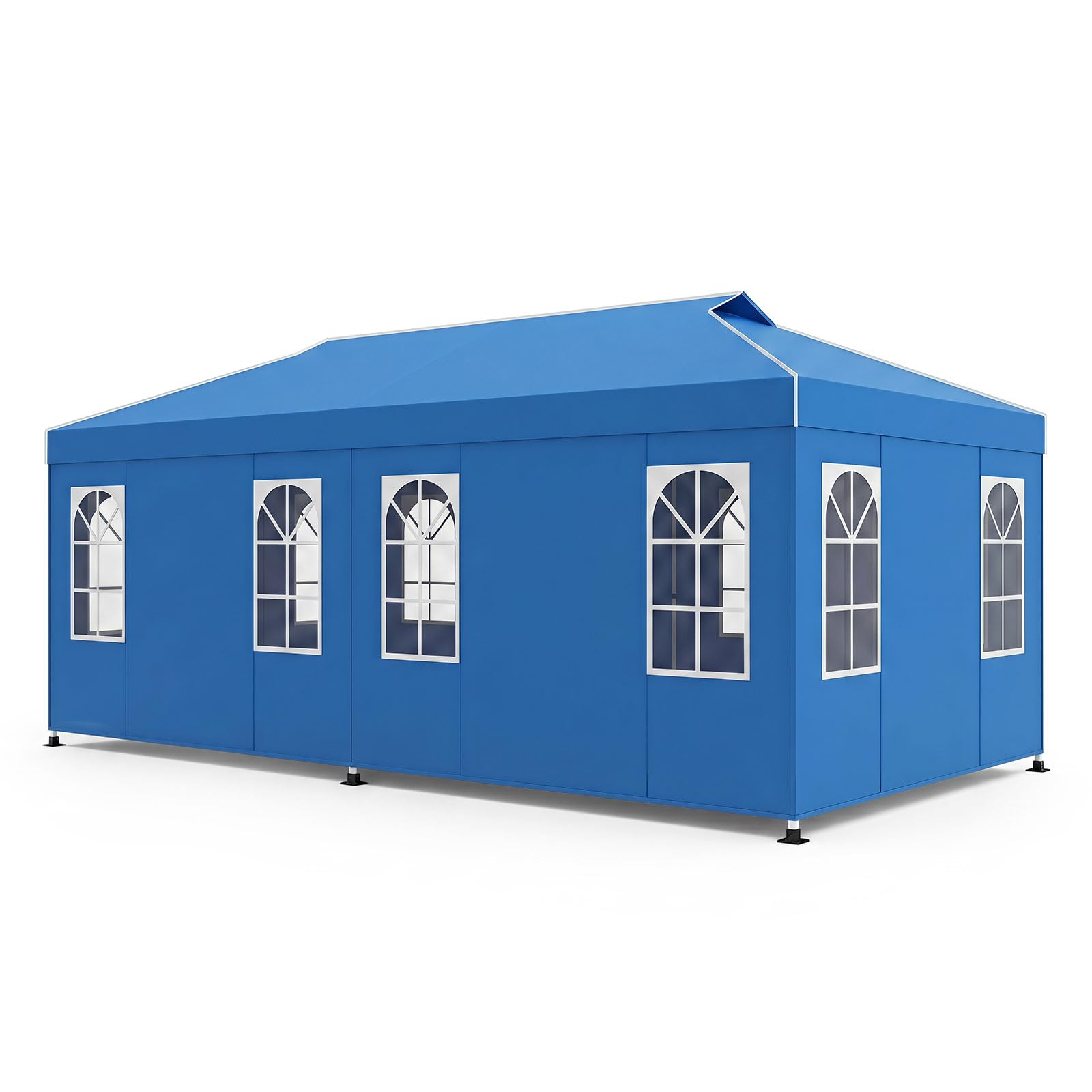 COSTWAY Pawilon, 3 x 6 m namiot imprezowy typu pop-up, z regulacją