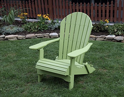 lime green resin adirondack chairs