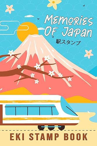 Memories of Japan Eki Stamp Book Collect Your Japanese Railway Station Stamps 4x6 Inches With Index