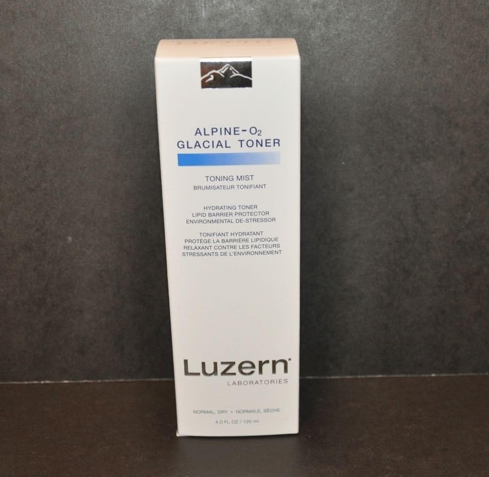 Luzern Alpine-O2 Glacial Toner 120ml/4fl.oz. New in box ANTI AGING SKIN CARE