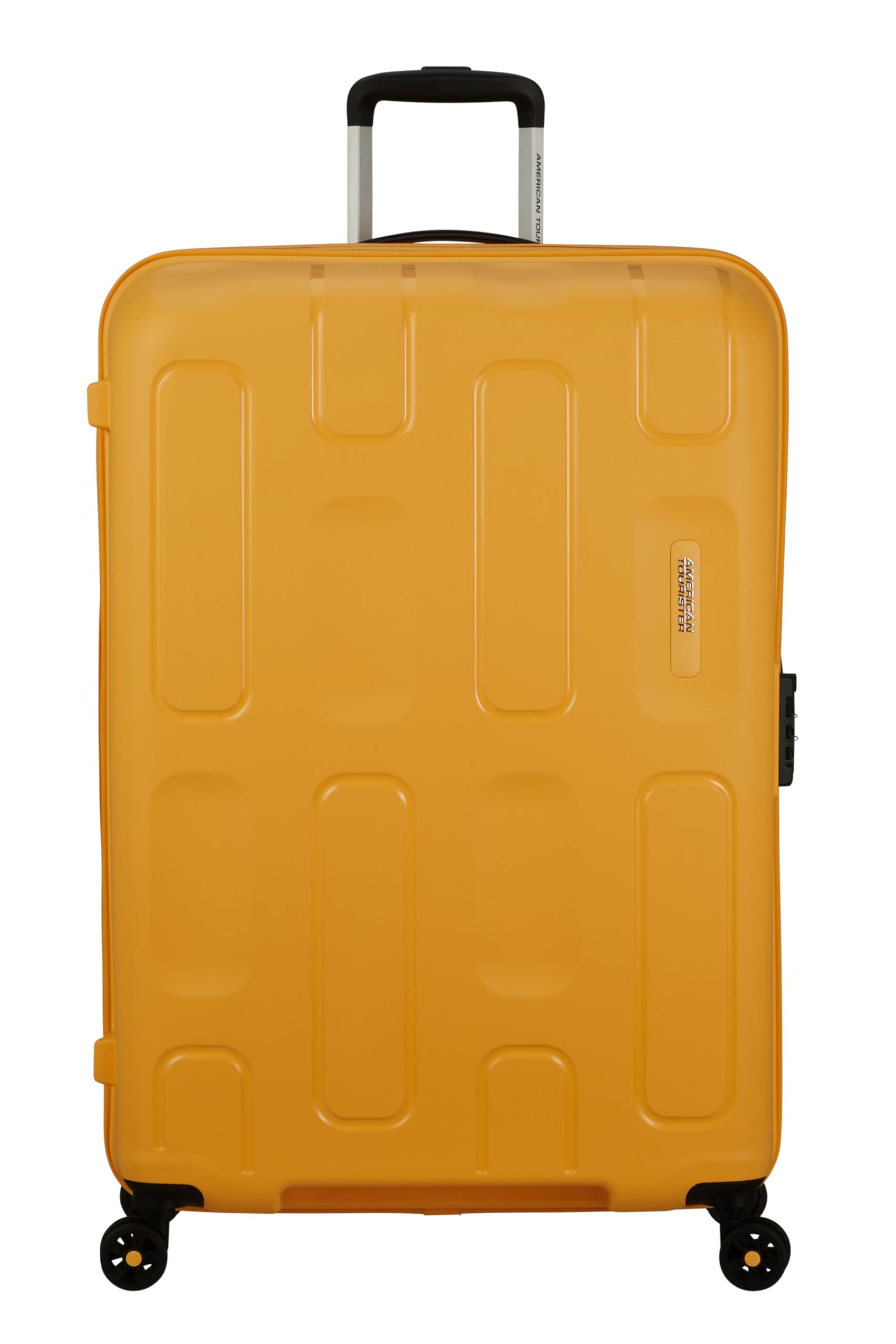 American Tourister Ellipso - Spinner L, Valigia, 79 cm, 104 L, Giallo (Banana Cream)