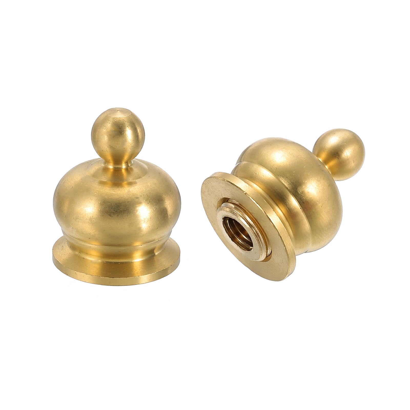 PATIKIL 18 x 22mm Lamp Finials Caps Knob