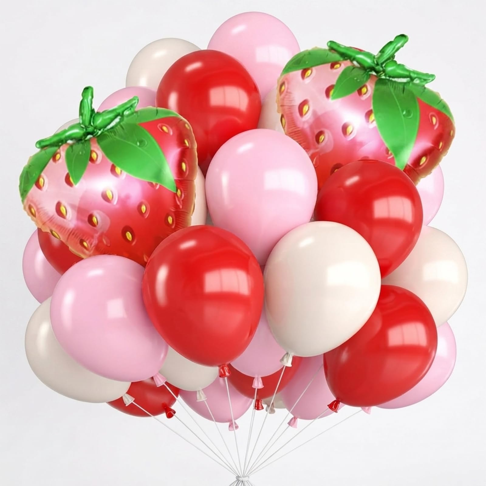 Strawberry Balloons for Birthday Party