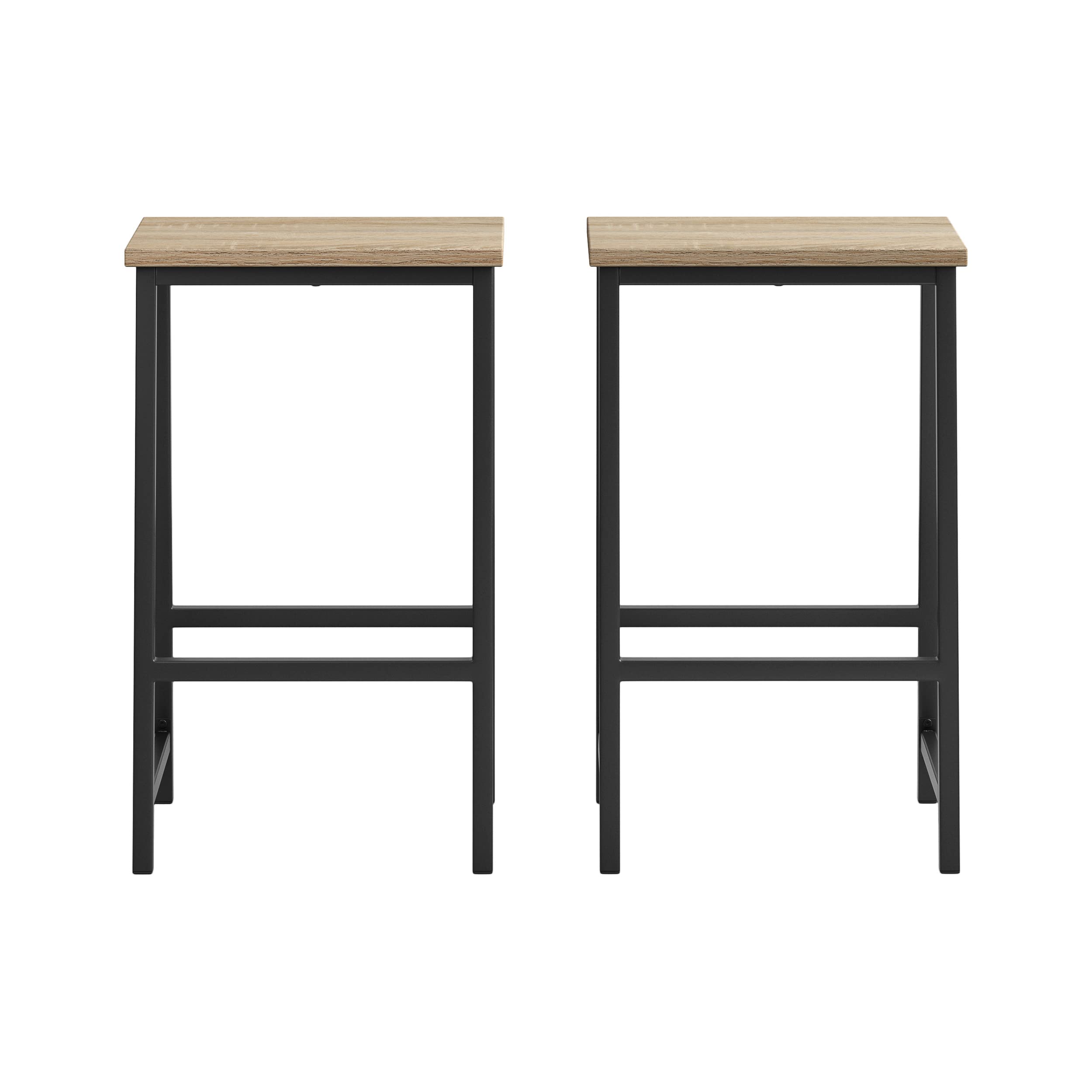 Sauder North Avenue Counter Height Stool, Charter Oak Finish
