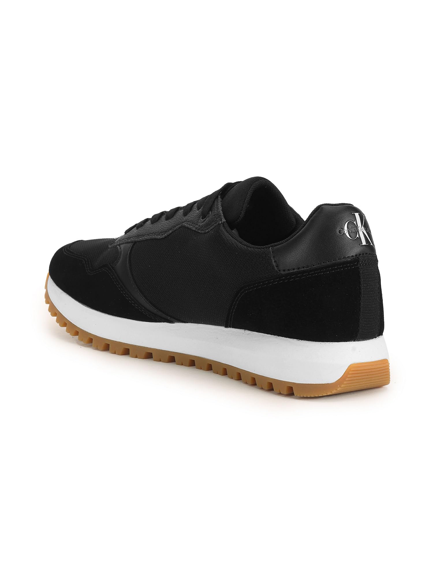 Calvin Klein Zapatillas Zapatilla Toothy Runner Bold 0GH Ivory/Biscotti/Ghost - Zapatillas para Hombre