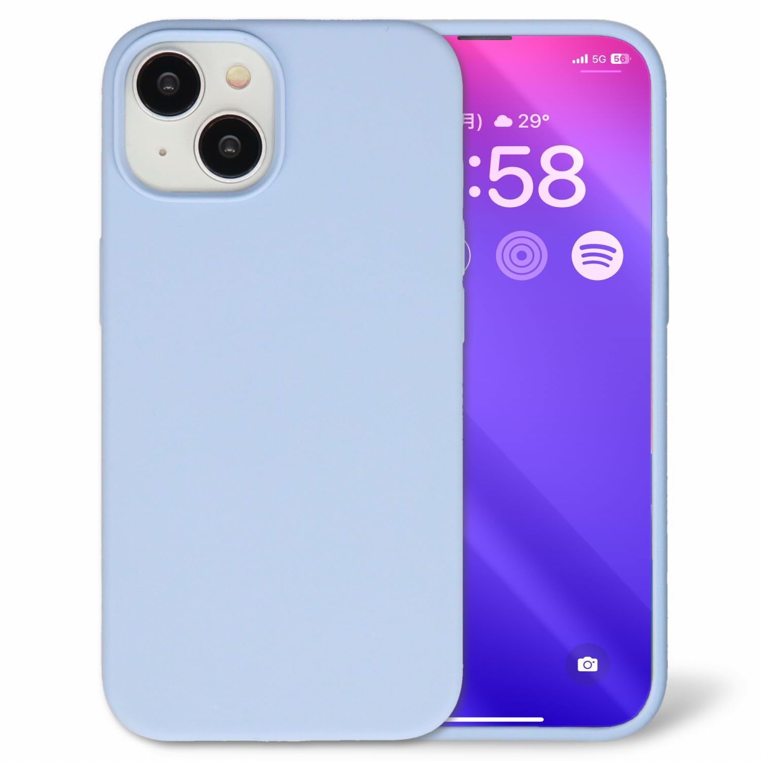 iPhone13 対応ケース スマホカバー シリコン Amazon.co.jp: 【横トナ】iPhone 13用 シリコンケース 【ベビー