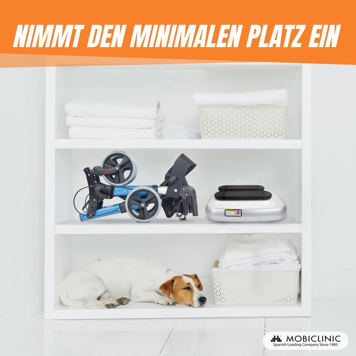 Mobiclinic®, Beintrainer, Elektrisch, Legfit, Europäische Marke, Passive Gymnastik, Sitzend gehen, Für senioren, Jugendliche, Mit Fernbedienung, Einstellbare Geschwindigkeit