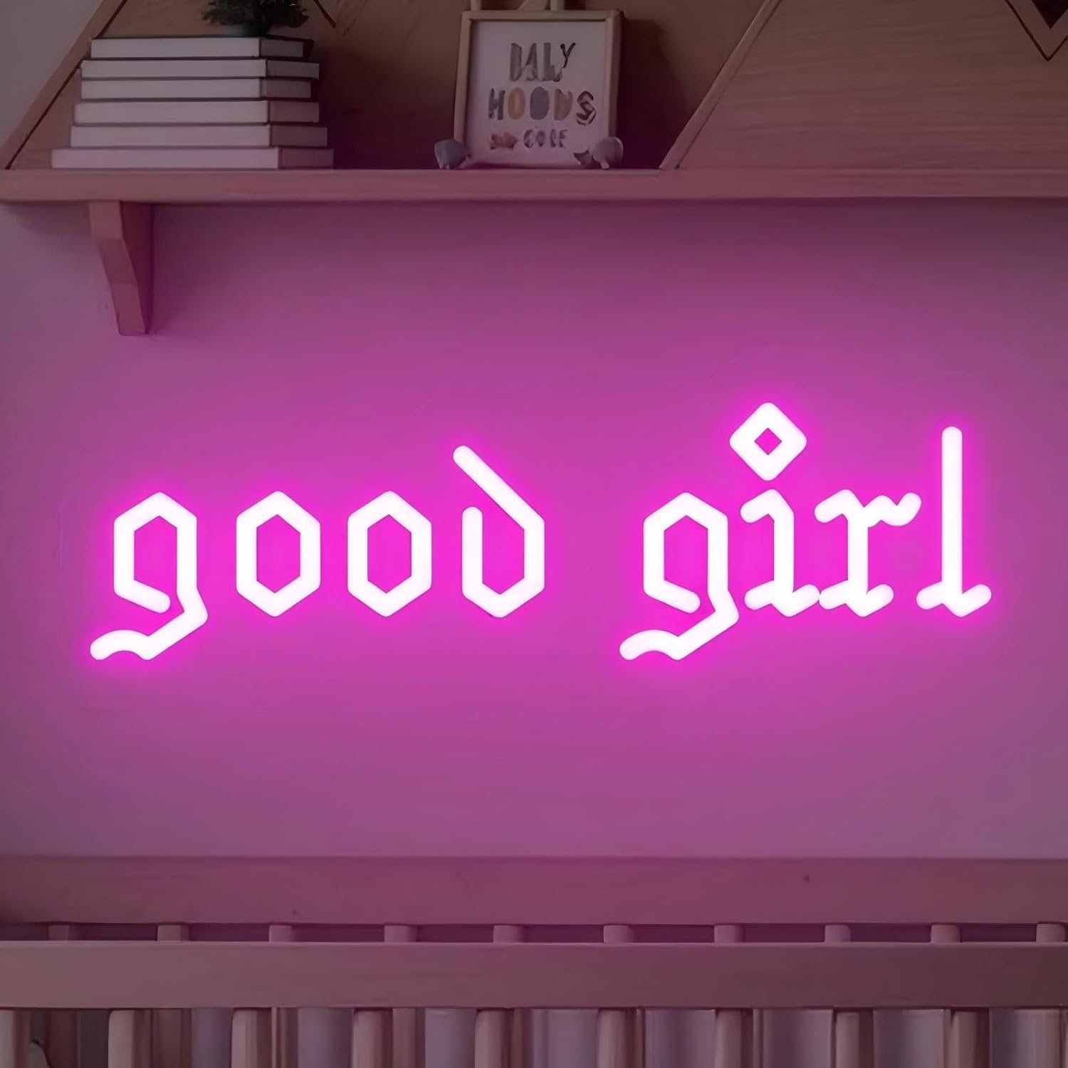 Good Girl neon sign, Good girl Romance club, Book lover,l, home bedroom decor, nursery wall decor, Dark Romance, gothic decor, Midwest Princess Tour Decoration, Christmas WlW Pride Gifts