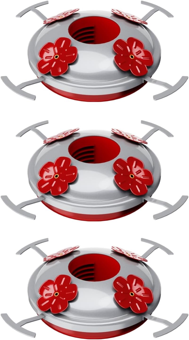 REZIPO Hummingbird Feeder Bottom Base Replacement Accessories (3)