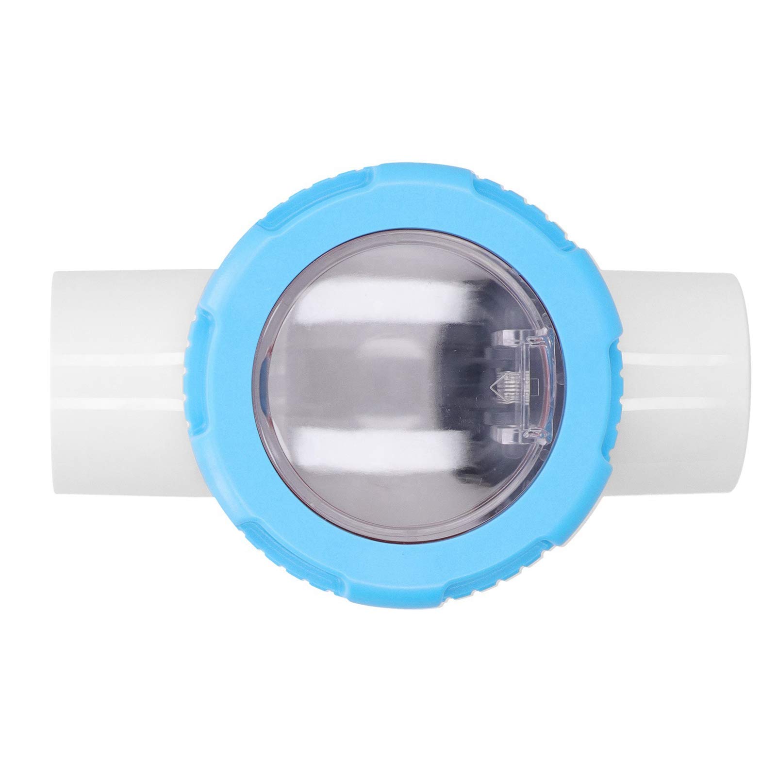 Válvula de Retención Visible Antirreflujo de 2 Pulgadas que Previene Daños por Agua para Piscinas Instalación de Tuberías Unidireccionales para Piscinas de Sauna de Aguas Termales ABS+PVC