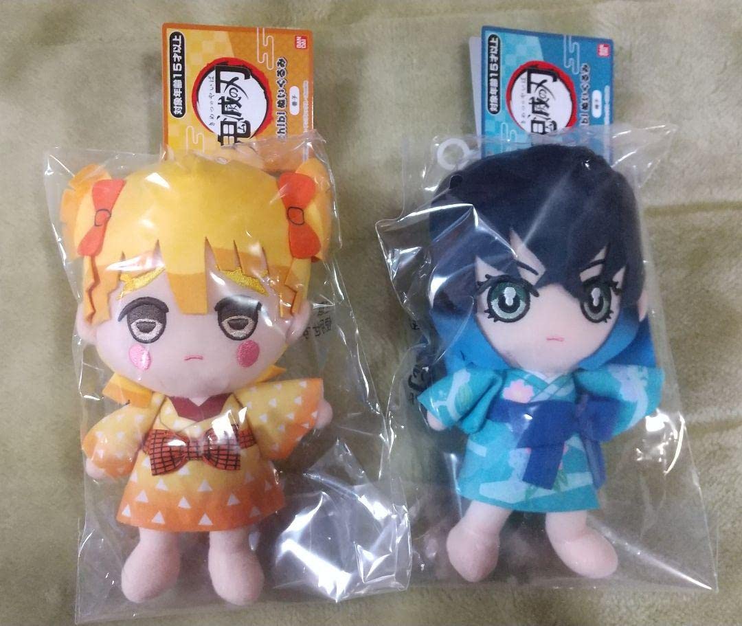 Amazon.co.jp: 鬼滅Chibi ぬいぐるみ善子 猪子セット : おもちゃ