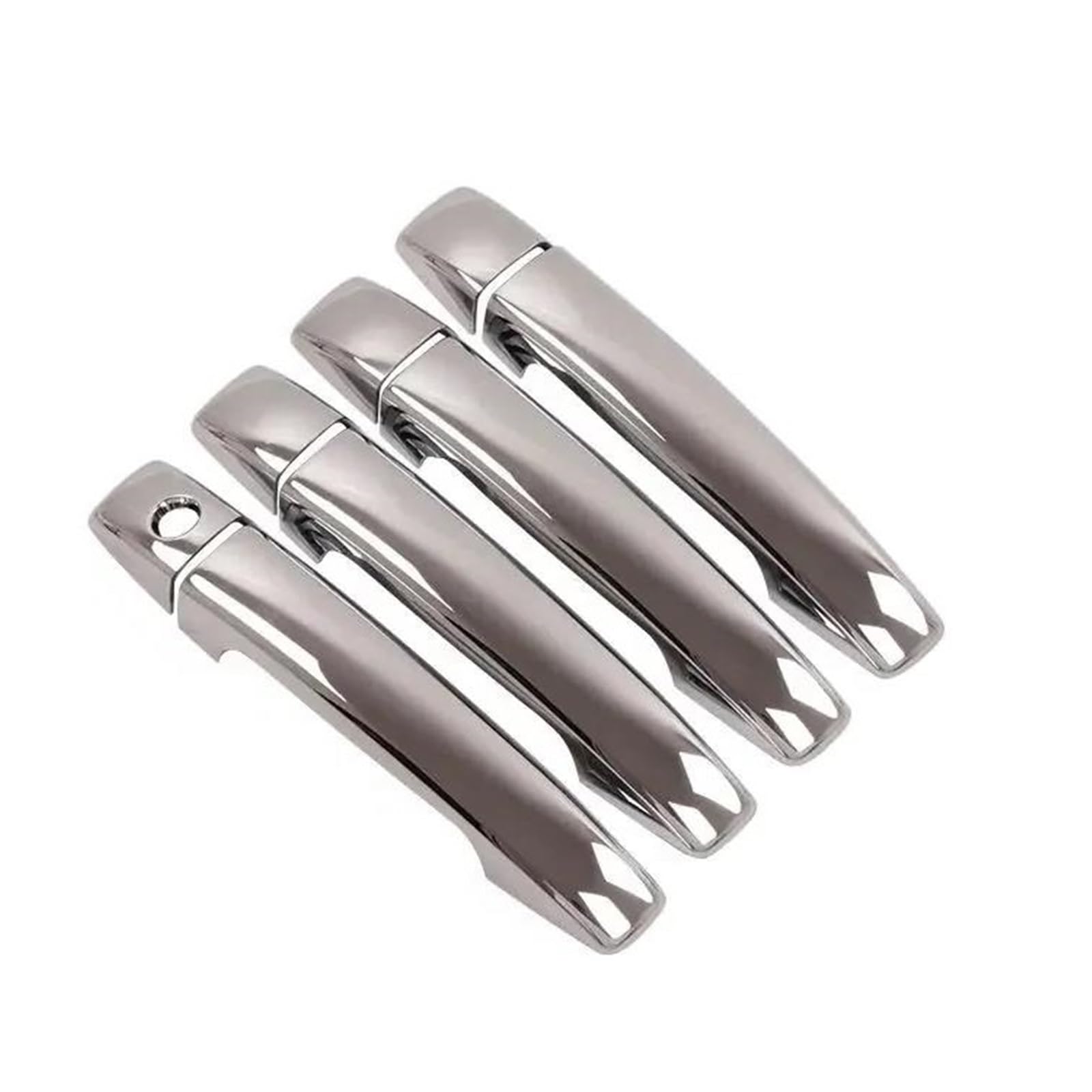 PIWINE Handle Sticker Chrome Car Door Handle Cover Pad Sticker Overlay Styling Accessories for Subaru XV for Crosstrek 2013-2017