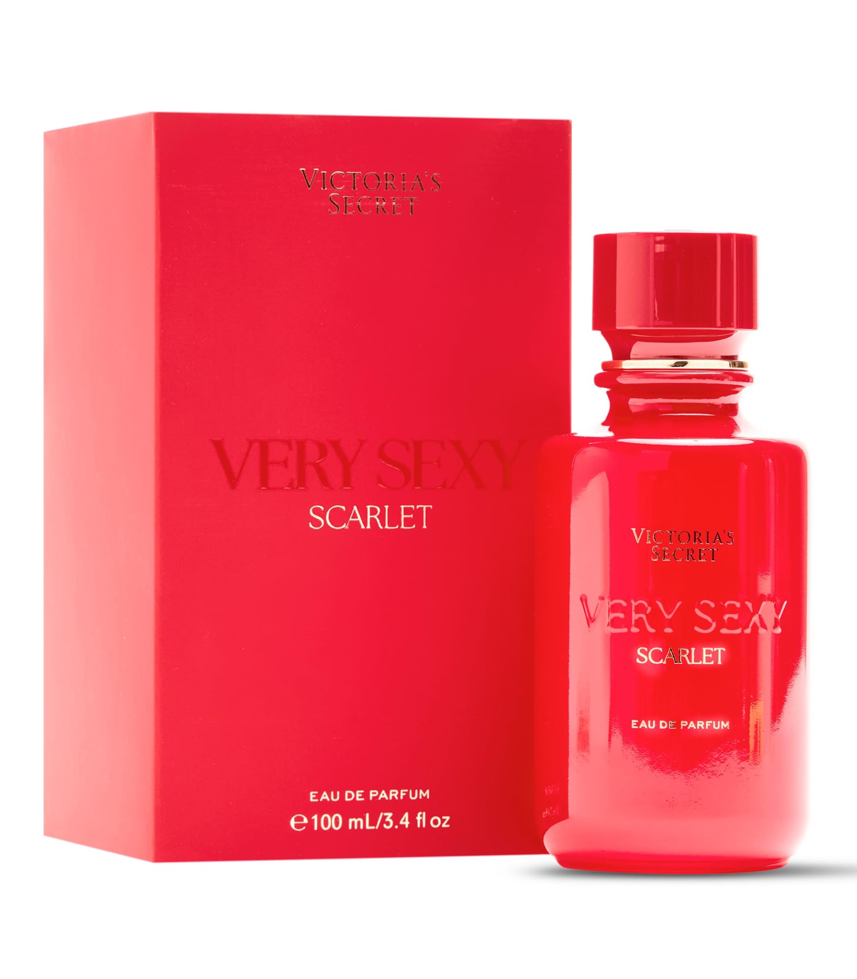 Victoria's Secret Very Sexy Scarlet Eau de Parfum, Perfumes for Women (3.4 oz)