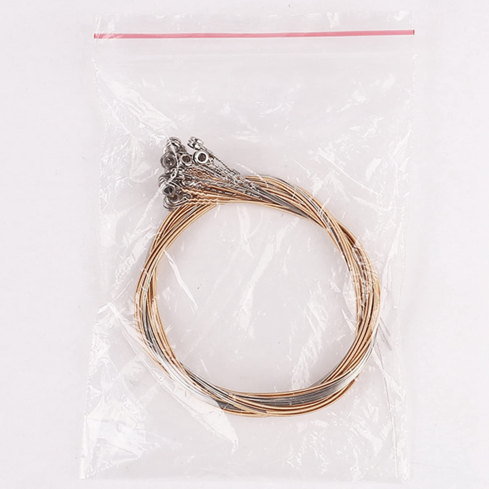 Bloepum 48Pcs/Set Lyre Harp Strings Set for 16-String Lyre Harp Neccessaries Strings Aeccessaries