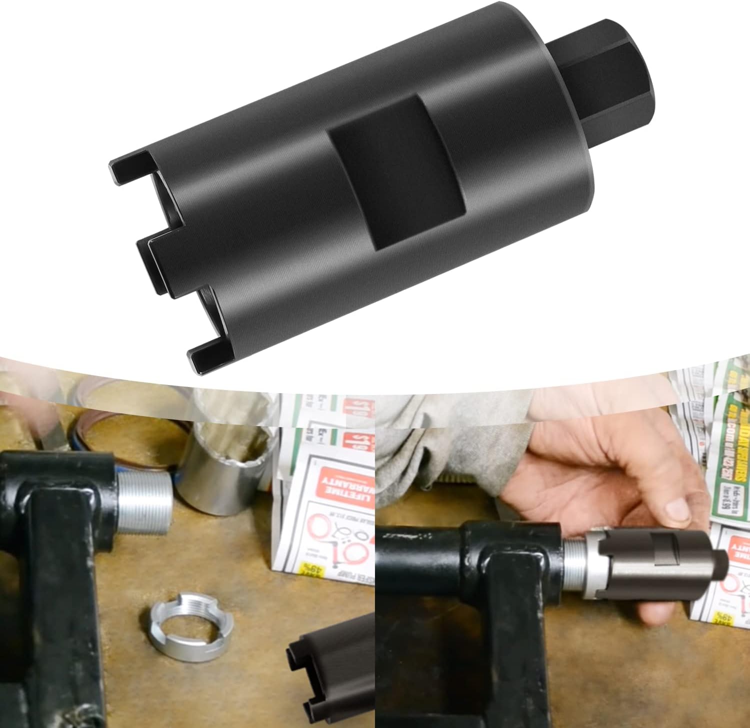 07908-4690003 Swingarm Socket Pivot Bolt Lock Nut Install Tool for Honda 4-Stroke ATV’s/Recon 250/Rincon 250/Big Red Models/250 SX 3Wheelers/TRX250/TRX300/400 Foreman/450 Foreman