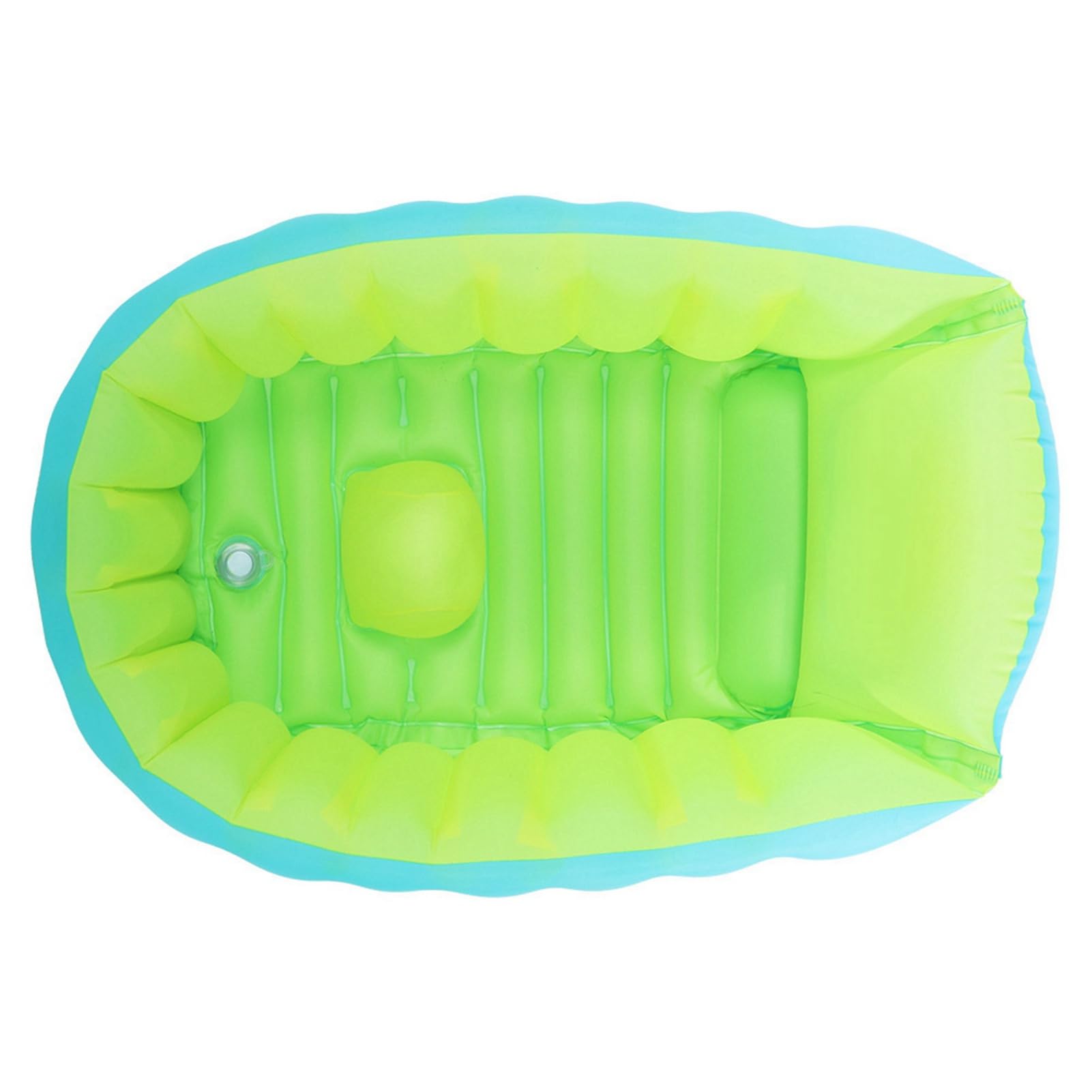 EMUKOEP Vaschetta per Bambini Pieghevole con Protezione Antiscivolo Dell' per il Bagnetto dei neonati. Materiale in PVC (L)
