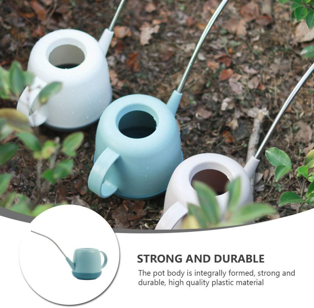 Cabilock Indoor Watering Pot 1l Small Gardening Kettle Durable Plastic Long Spout for Easy Plant Care