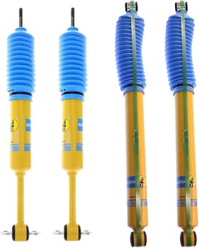 TrendsAuto 4600 Series Set of Front & Rear Monotube Shocks fits 1998-2011 Ford Ranger | TrendsAuto Decal | 24-188241 24-188258