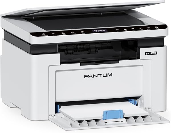 PANTUM BM2309W Stampante Laser Multifunzione WIFI Bianco e Nero, 20 ppm, Bluetooth, USB 2.0, Stampa, Copia e Scansione per Piccoli Uffici Domestici - 1