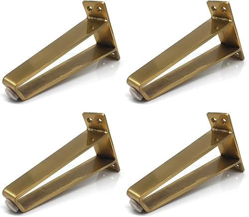 Miniatura 1 de Patas de muebles, patas de sofá modernas, patas de mesa de café, patas de metal de resistencia industrial, para reemplazar muebles, con tornillo y