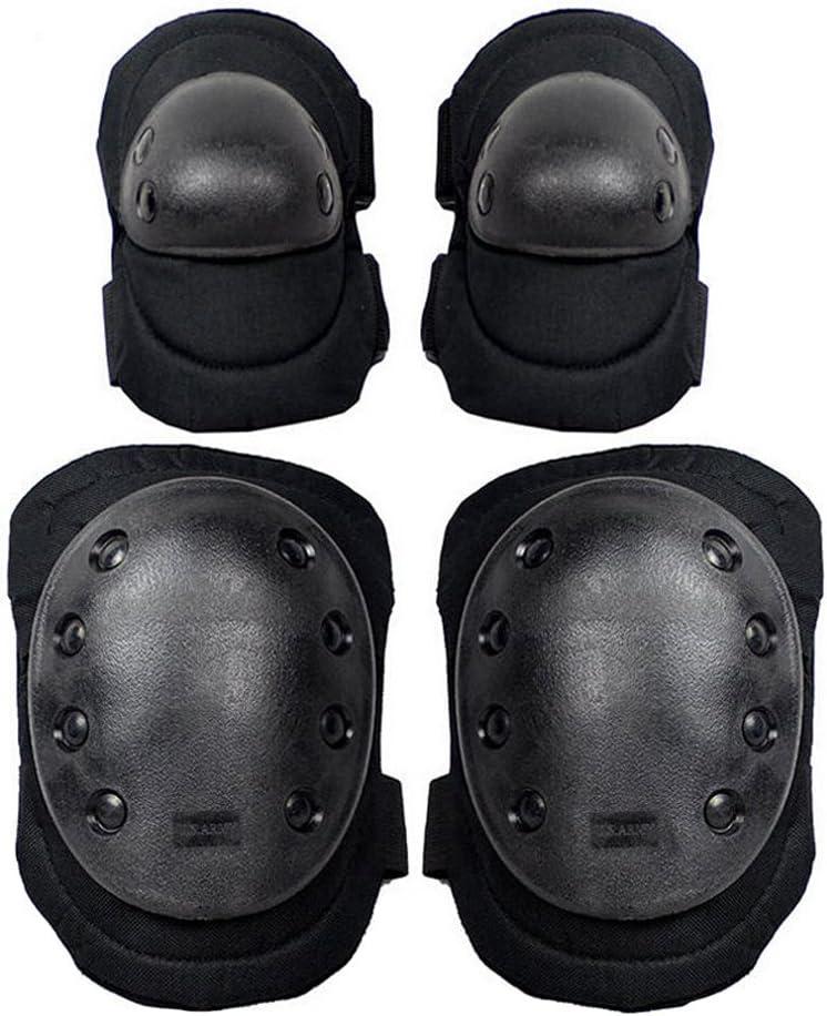 Global I Mall G-i-Mall Advanced Tactical Protective Pad Set Knee Pads Elbow Pads