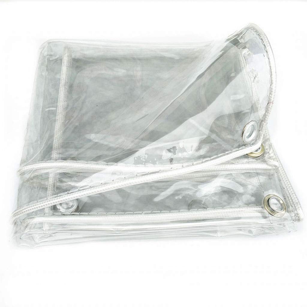 Lona de PVC transparente y espesa para proteger tus plantas de la lluvia