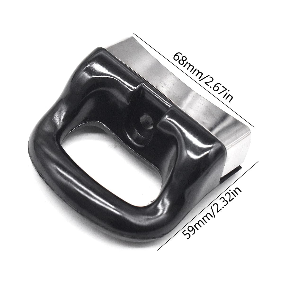 Cooking Pot Fornello Maniglia Laterale Supporto, 6 Pezzi Manico della Pentola a Pressione Bachelite Maniglia Ricambio Supporto Laterale in Alluminio per Base Pentola Metallo Pan Hardware
