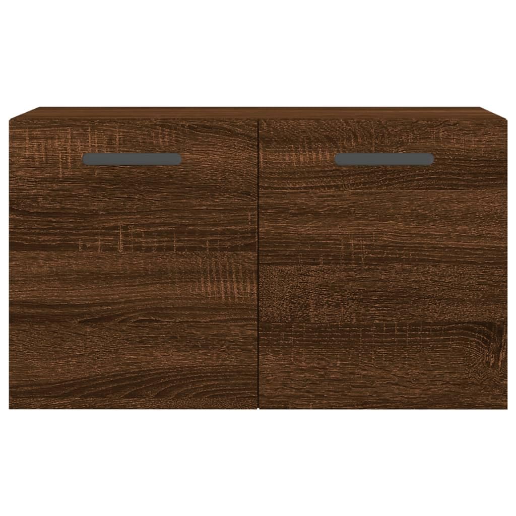 vidaXL Armario de Pared Madera ingeniería marrón Roble 60x36,5x35 cm