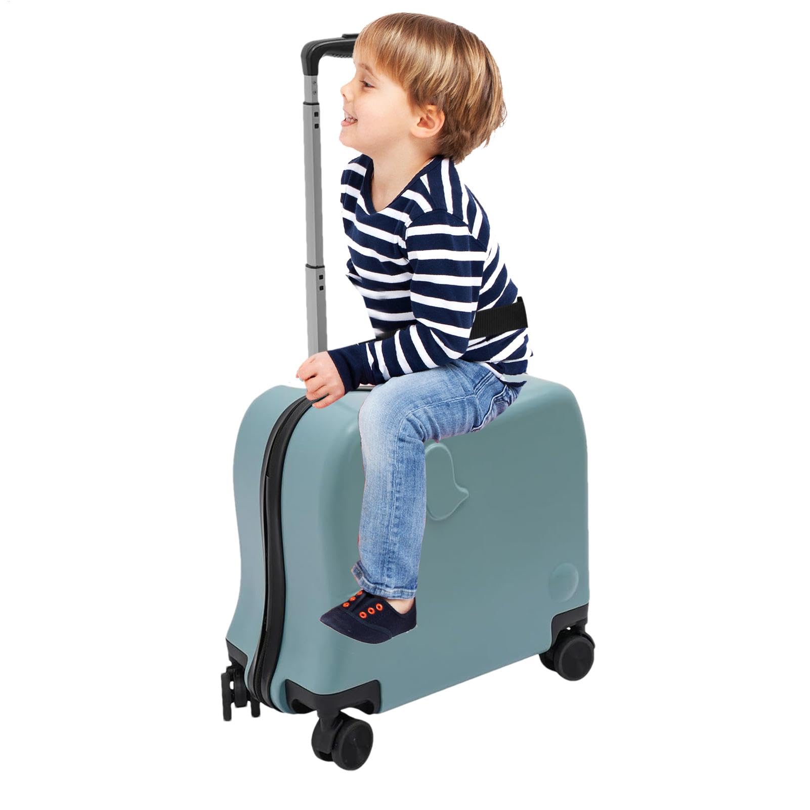 Valigia a mano per bambini con ruote - Bagagli con ruote multiuso per | bambini Valigia a mano per bambini Bagagli a mano per bambini piccoli Valigia carina per ragazzi e ragazze, Blu, Consulte la