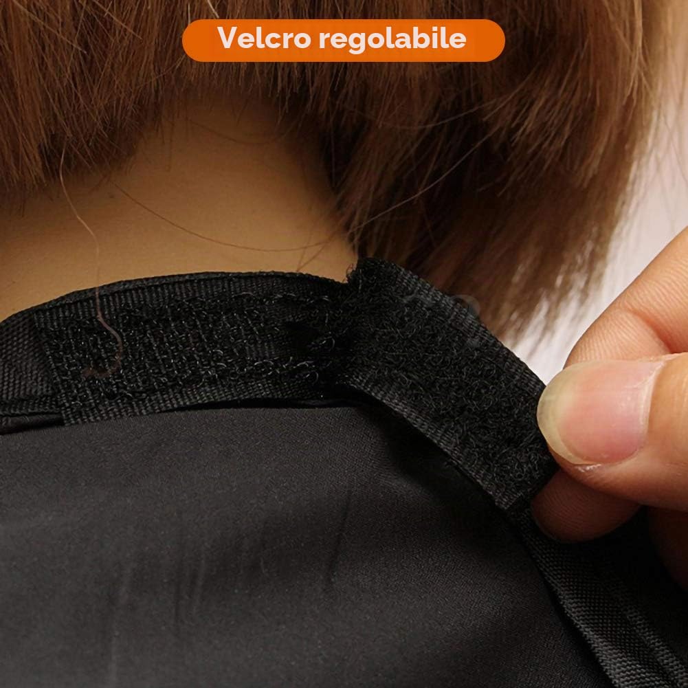 Grembiule da Barba, Impermeabile Telo per Barba, Cattura Barba e Capelli, Antiaderente, Con 2 Ventose, Regalo per Uomini, Regalo per La Festa del Padre, Regalo di Natale