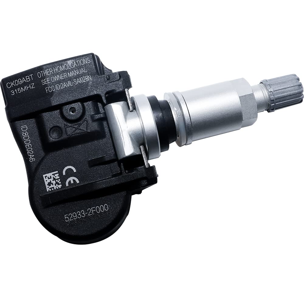 Capteur TPMS Compatible Hyundai Elantra 2015-2021 Et I30 2018-2022 - 52933-F2000 52933D4100 (4PCS)