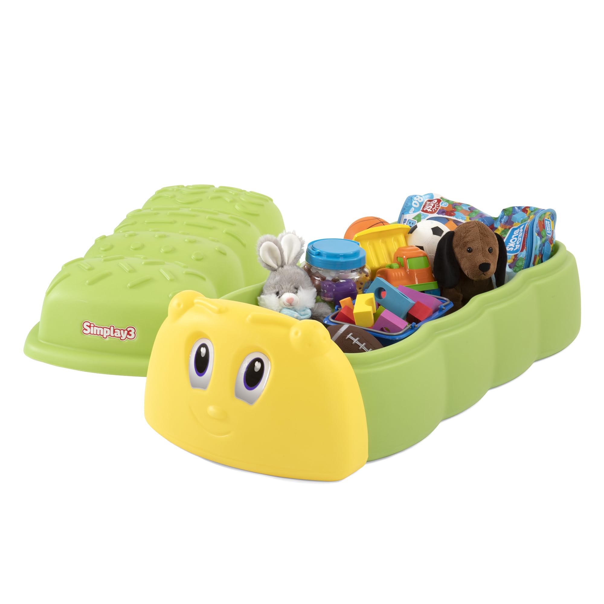 Amazon.co.jp: 蓋付き サンドボックス 子供 砂場 キャタピラー サンド