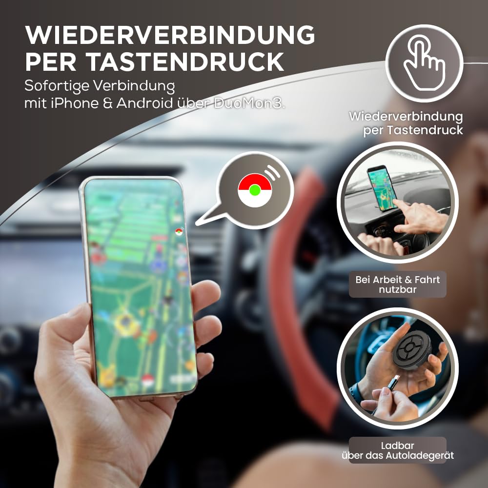 Amazon.co.jp: megacom DuoMon3 PRO 2025ver. 自動再接続機能 1P/2P