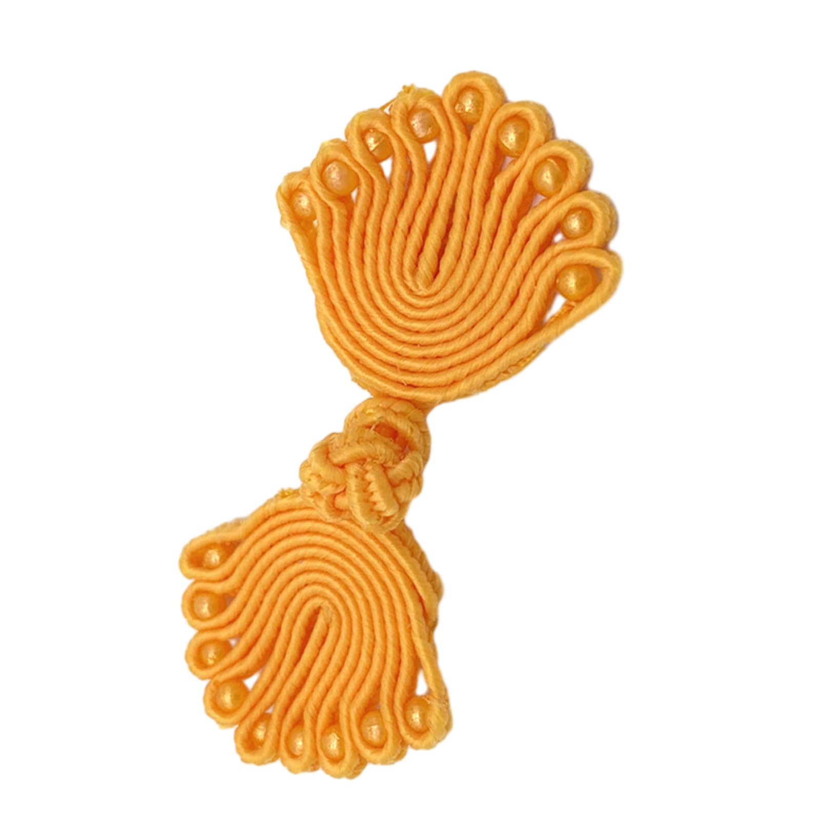 GREYWAWA Chinese Cheongsam Buckle Traditional Knot Fastener Nine Beads Knot Buttons Handcraft Clothing Decorative Accessory