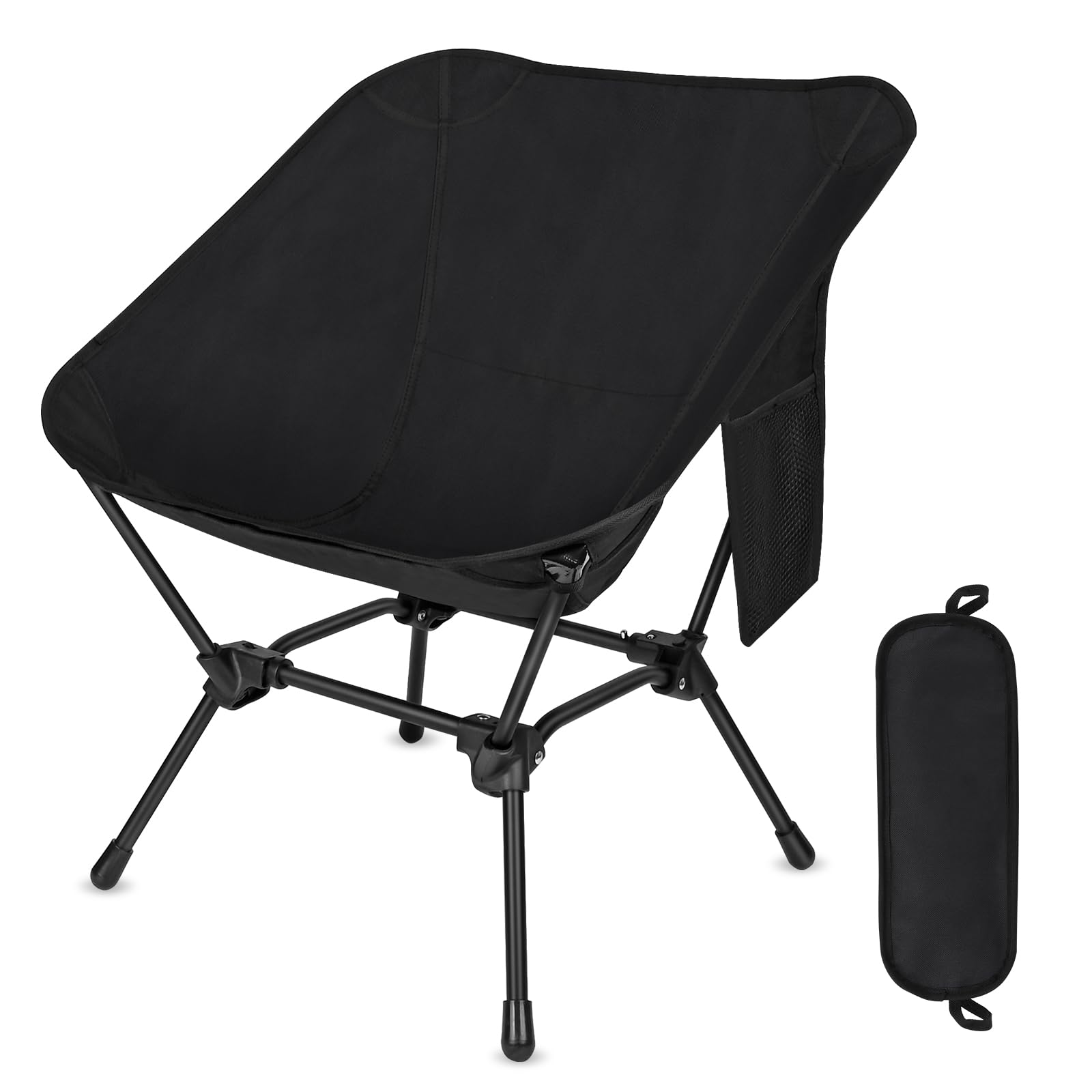 Diealles Shine Silla Plegable Camping, Silla Plegable Ultraligera Compacta Portátil con Bolsa de Almacenamiento portátil, Ligera para Jardín, Playa, Pesca, Camping, Viajes, Senderismo