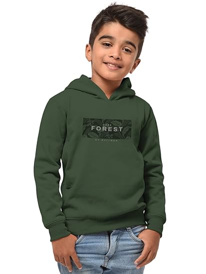 Boys Regular Fit Fulsleeve Hooded Sweatshirt with Rib - Pack of 1