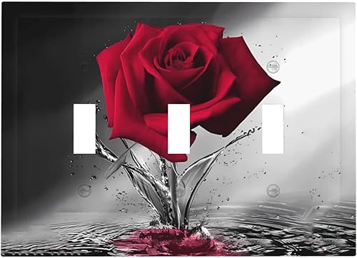 Miniatura 117 de Deep Blue Sea Turtles 1 Gang Outlet Covers Duplex Receptáculo Placa de pared Decorativa Eléctrica Placa Delantera Interruptores de Luz para Cocina