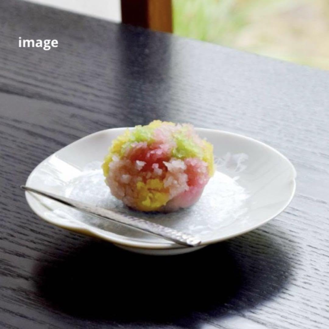 Amazon.co.jp: たち吉 京焼 清水焼 月華 菓子皿 5枚 : ホーム＆キッチン