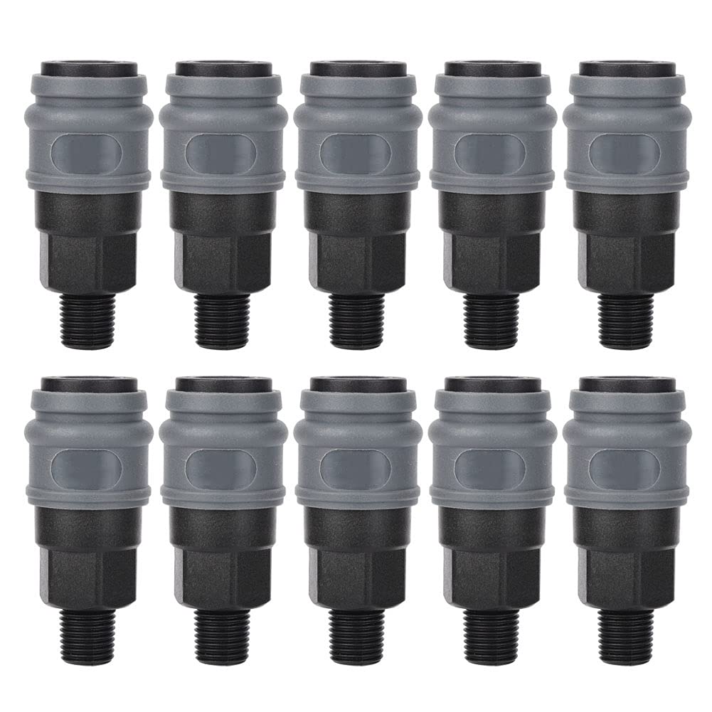 Conectores rápidos G1/4 de acero plástico con acoplamiento de autobloqueo de 20mm