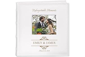 Personalized Slip-In Photo Album for Couples: Capture Cherished Moments in Timeless Photo Album