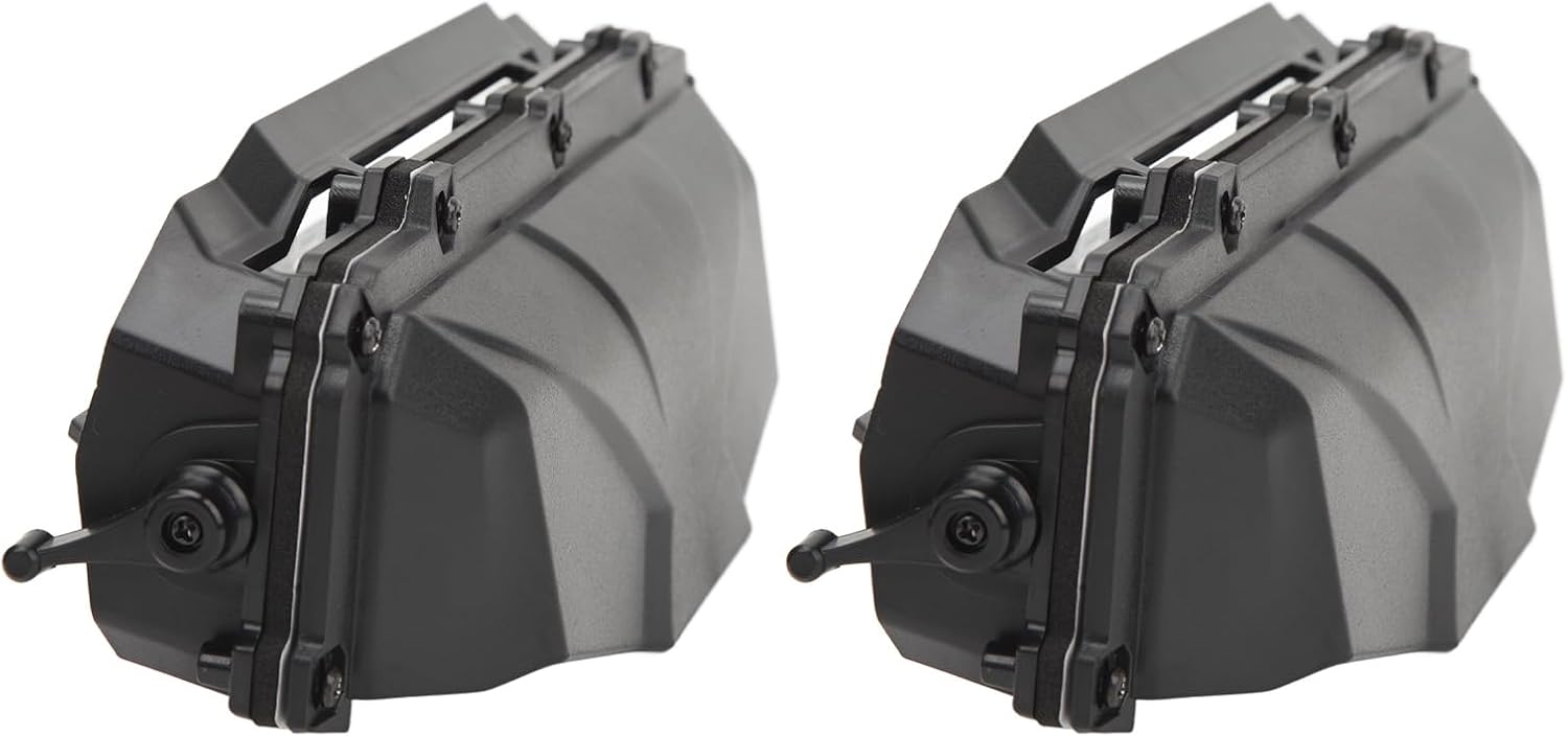 UTV Windshield Vent Kit Good Sealing Wind Parts with Defogging Vents for Hard Coated Polycarbonate Glass