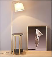 Vista 3 de AVEO Floor lamp Modern Floor Lamp, Standing Light, Floor Light, Standing Lamp with Shelves, for Living Room, Bedroom Floor Lamps Floor Light
