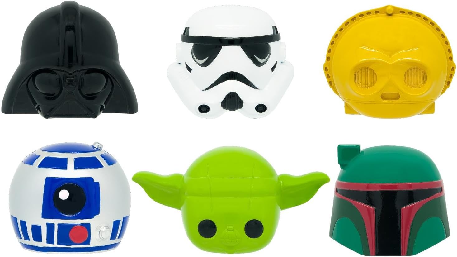 Mash'Ems Basic Fun Emojis Star Wars Single Capsule, Multi-Colour, 54193