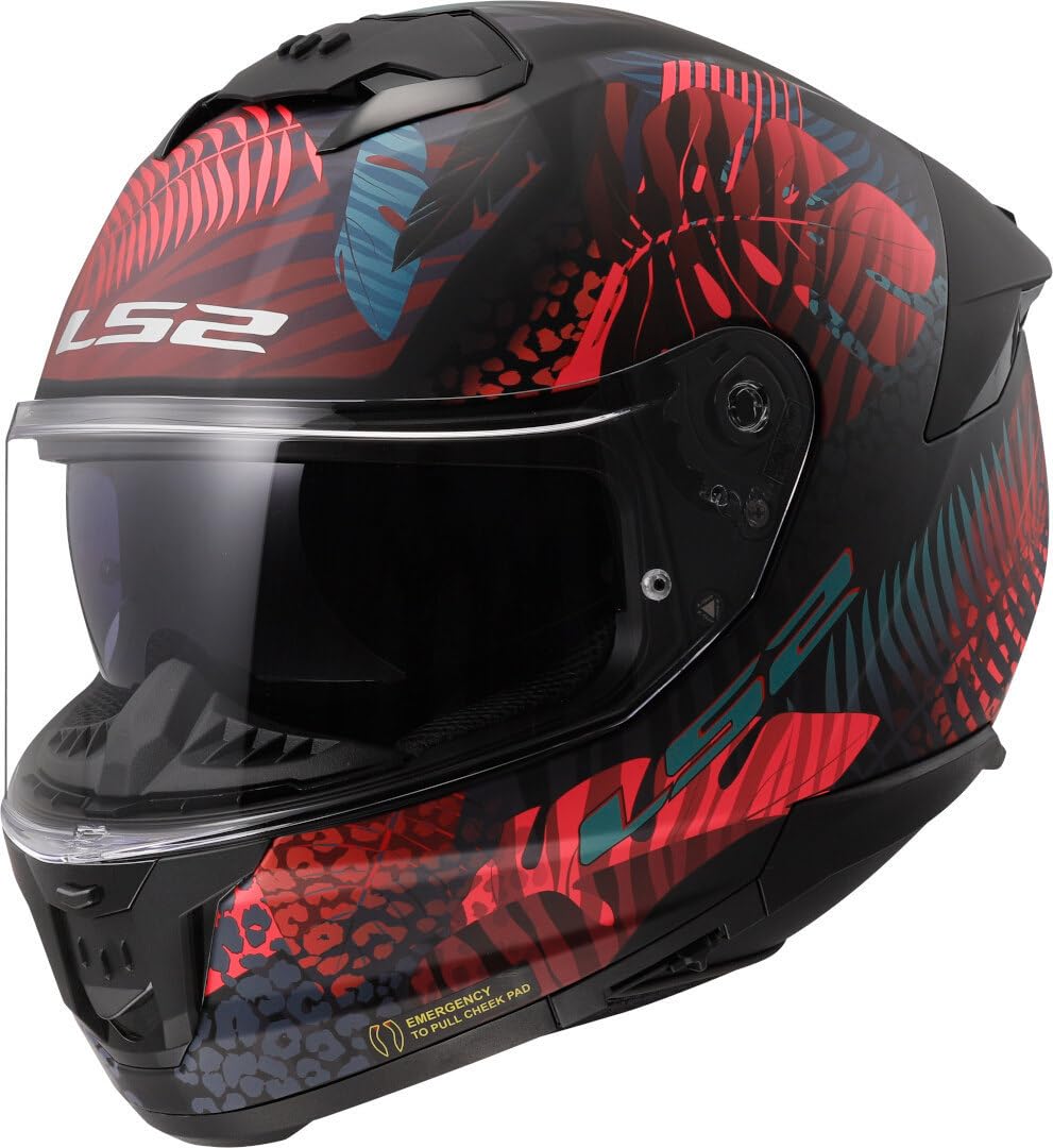 LS2, Casco Integral Moto Stream II Jungle, XS