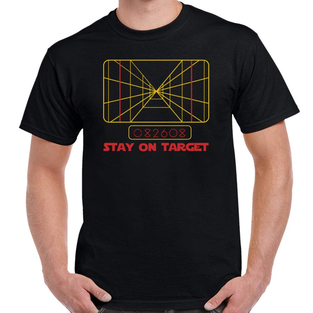 Death Star Trench Stay On Target T-Shirt