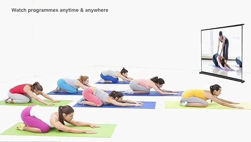 Miniatura 5 de Pantalla de proyección Cocar portátil para proyector miniprofesional LEDLCDDLP, estilo autónomo extraíble, para interior y exterior, cine en el