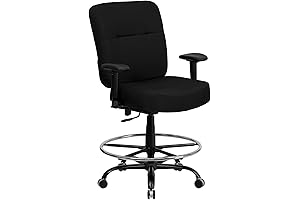 Flash Furniture HERCULES Series: The Epitome of Ergonomic Drafting Excellence