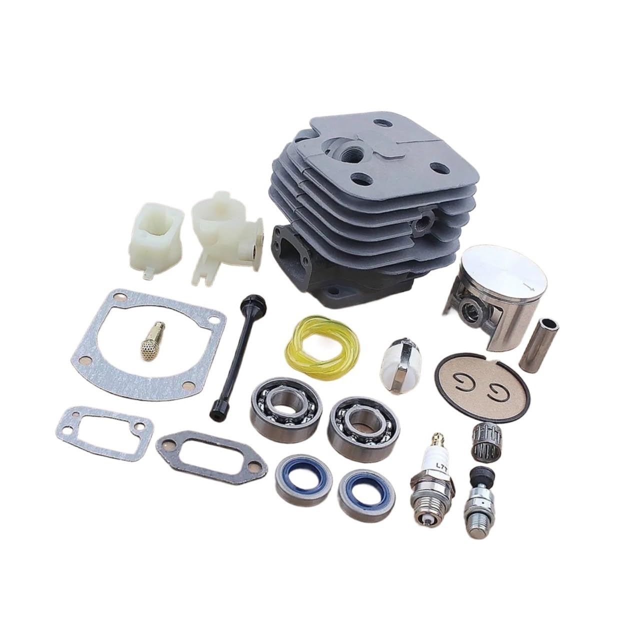 Kit cylindre-piston 52mm compatible tronçonneuse 266SE 162 avec joint d'huile de manivelle 501685571W