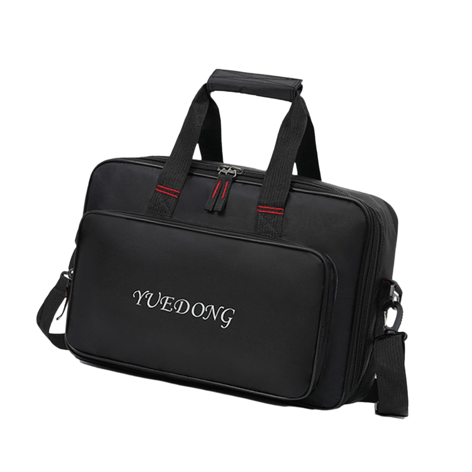Qianly Gitarren Effektpedal Tasche, Pedalboard Tragetasche, Multifunktions Pedalboard Reißverschlusstasche für Bühne, Studio Und Outdoor, 36.5x33x10cm