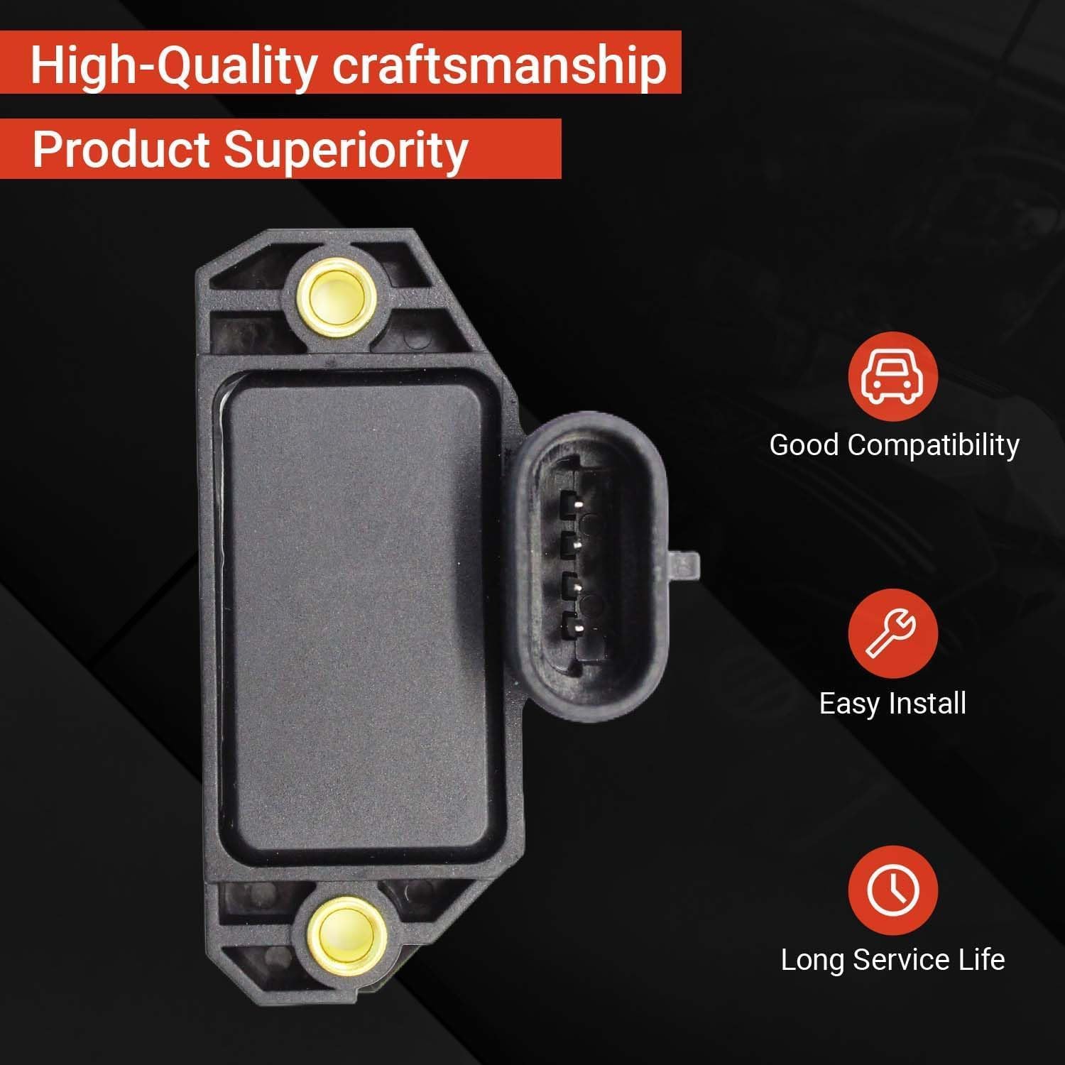 Ignition Control Module 10482803 Compatible with Chevy GMC Suburban Silverado Tahoe Yukon Avalanche Express Savana Blazer Camaro Impala Replaces 16201599 16208961 LX381 DS10039